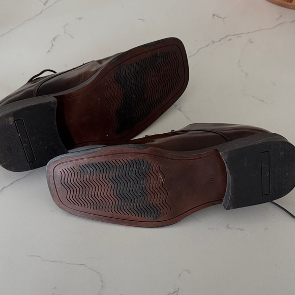 Kenneth Cole Reaction Dark Brown Men's Oxfords - Picture 5 of 5